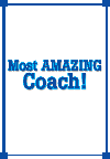 Certificate Template: Amazing Coach