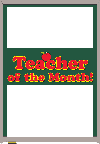 Certificate Template: Teacher of the Month 1